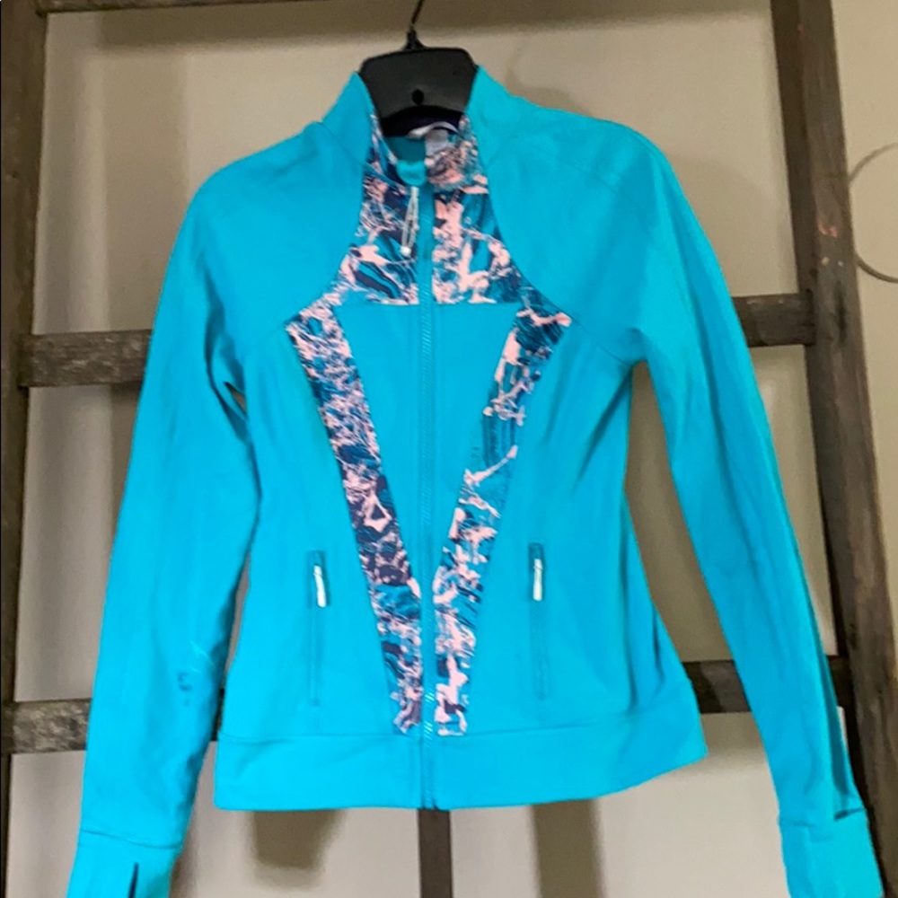 Girls Ivivva skating jacket.